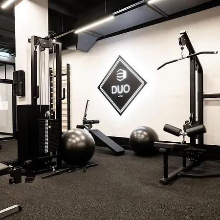 公寓 Cool At Duolofts - Gym, Roof Terrace, Code Lock 塔尔图