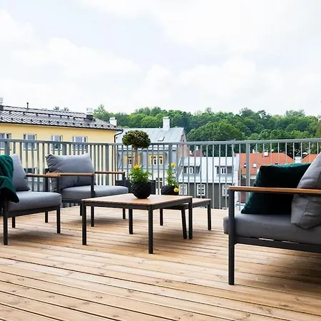 Cool At Duolofts - Gym, Roof Terrace, Code Lock Apartment Tartu