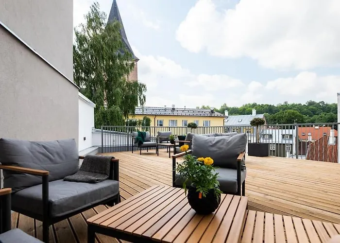 Cool At Duolofts - Gym, Roof Terrace, Code Lock * 塔尔图